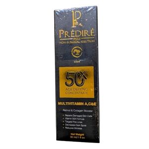 Prédiré Paris Multivitamin A C E Serum Retinol Collagen Booster Anti Aging BNIB